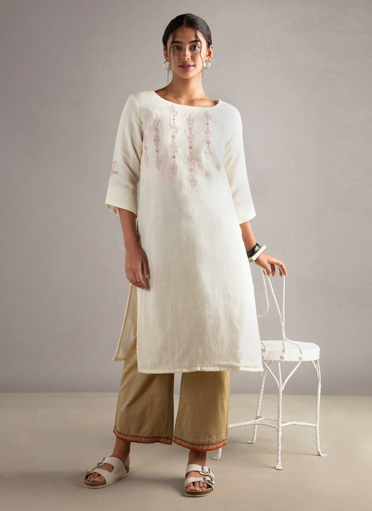 Charaka Voil Kurta