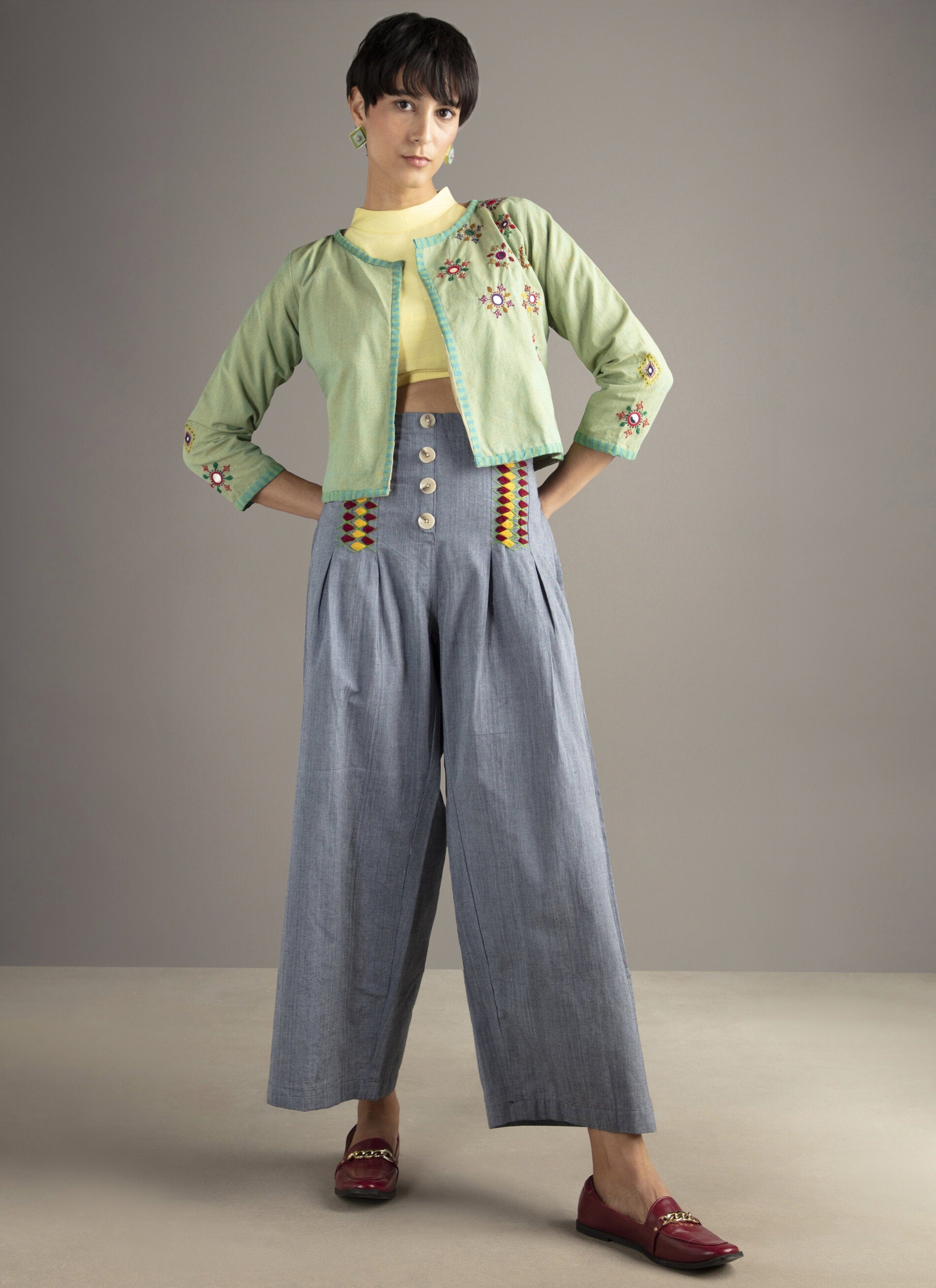 【完売品】Gajess ガジェス Marguerite Blouse Outer | Gajess