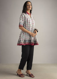 Mix fabric Kurta