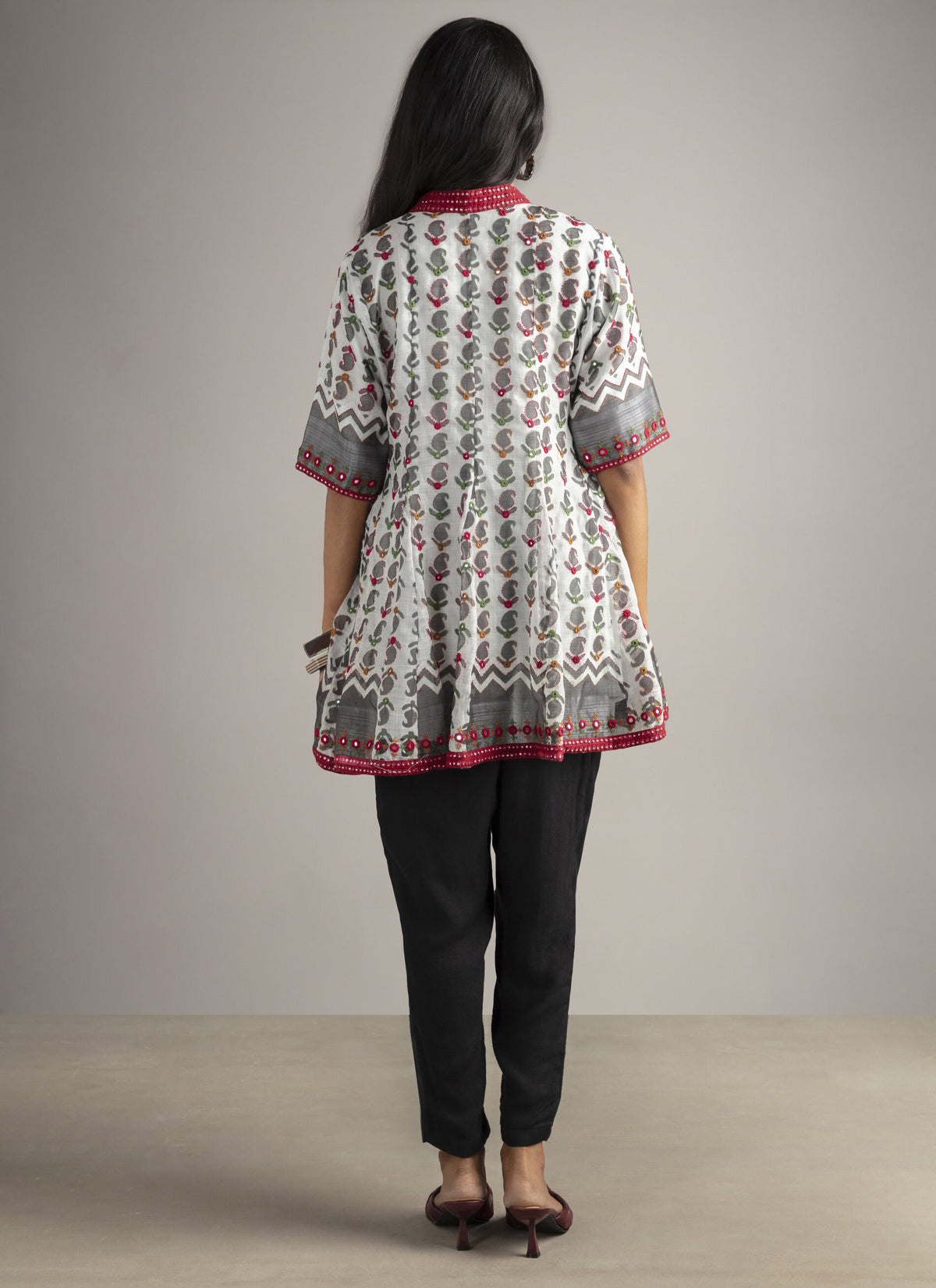 Mix fabric Kurta