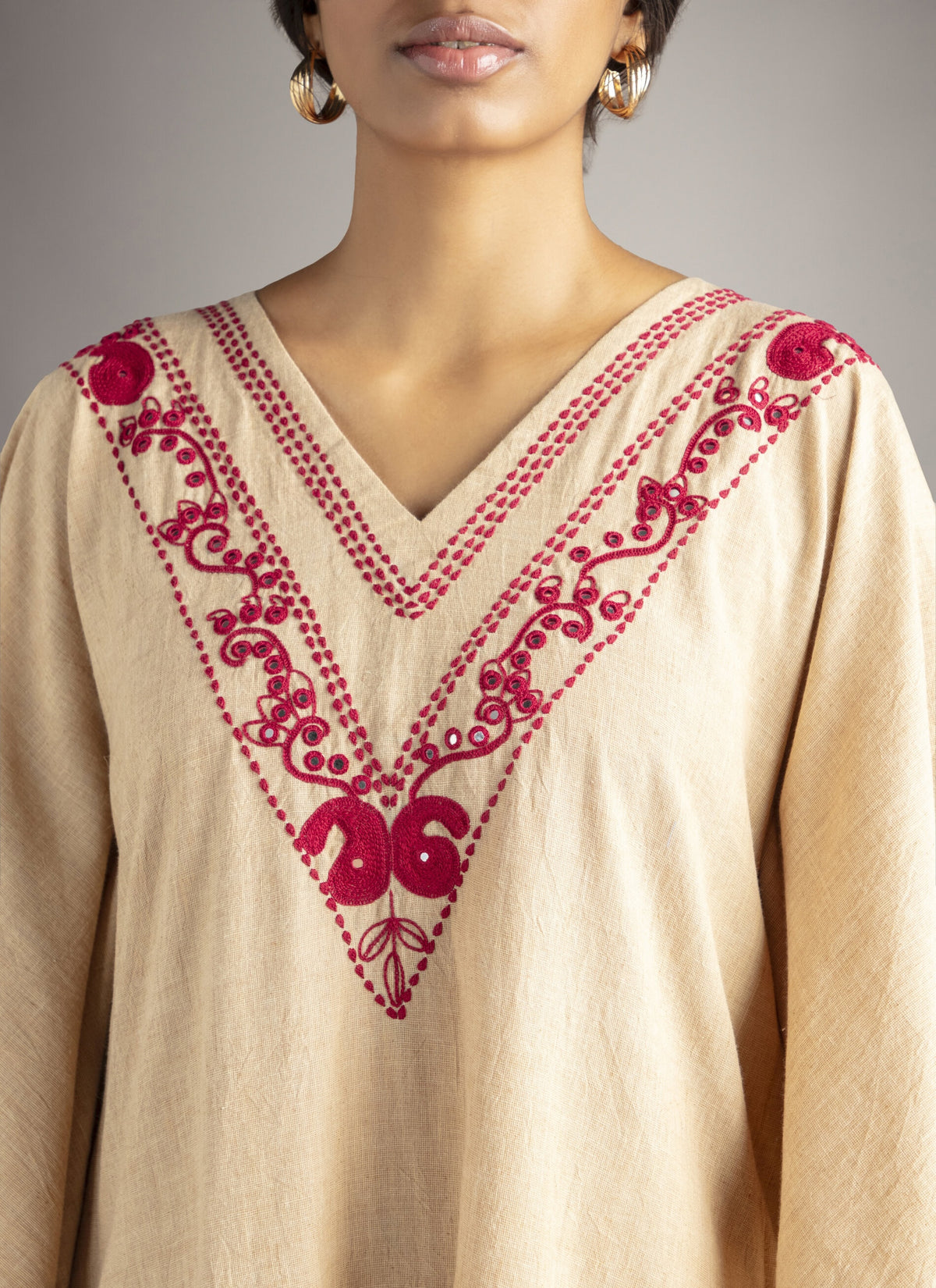 Alaia charaka cotton kaftan